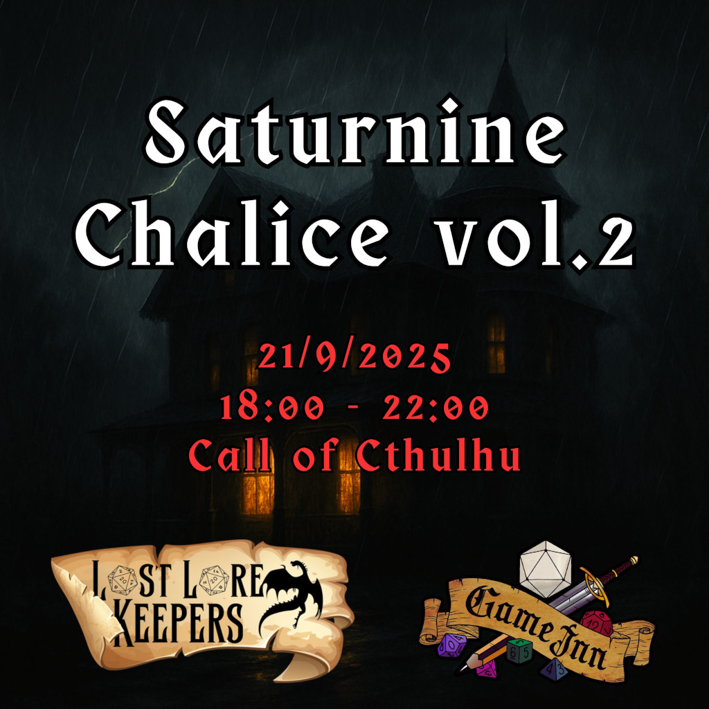Call of Cthulhu: Saturnine Chalice vol.2 – @GameINN